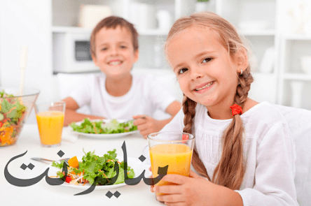 نظام غذائي للاطفال عمر 4 سنوات